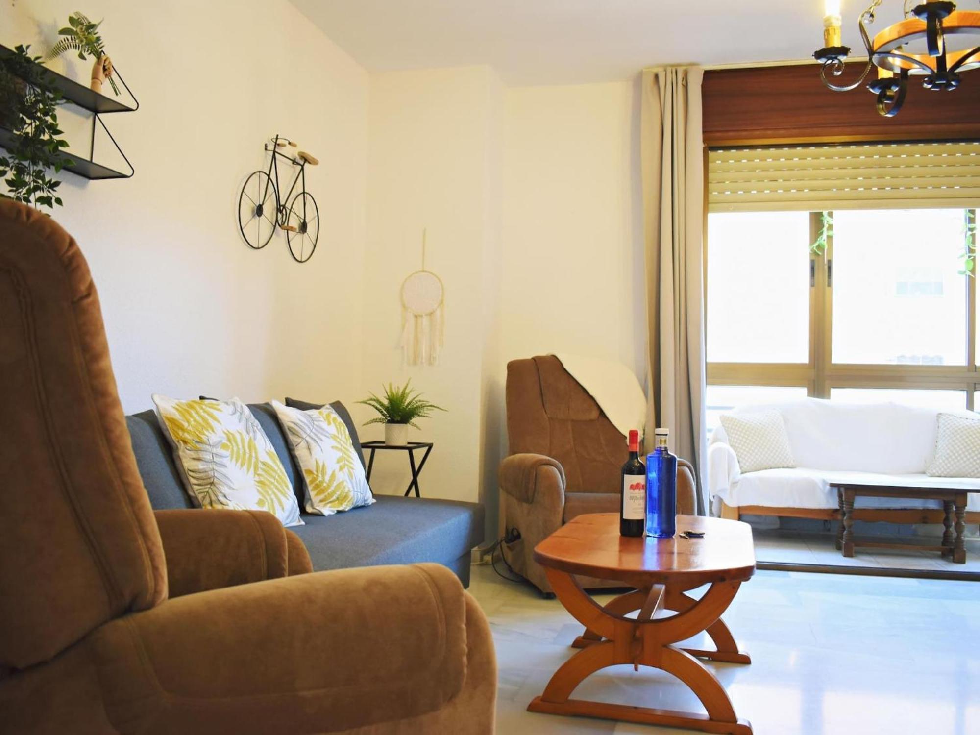 Amplio Y Luminoso Apartamento Cerca Del Centro Y La Playa Con Piscina Y Parking Privado Málaga Buitenkant foto