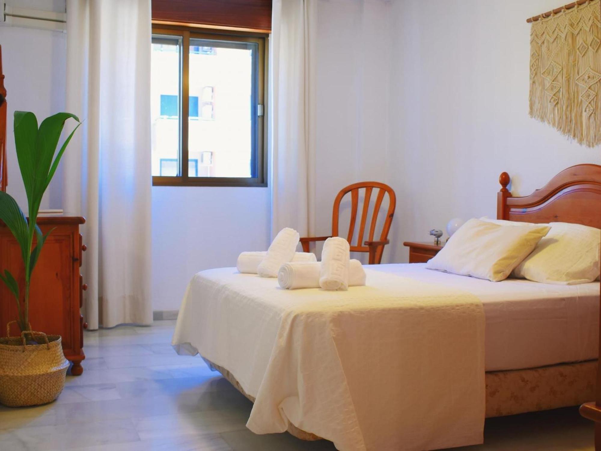 Amplio Y Luminoso Apartamento Cerca Del Centro Y La Playa Con Piscina Y Parking Privado Málaga Buitenkant foto