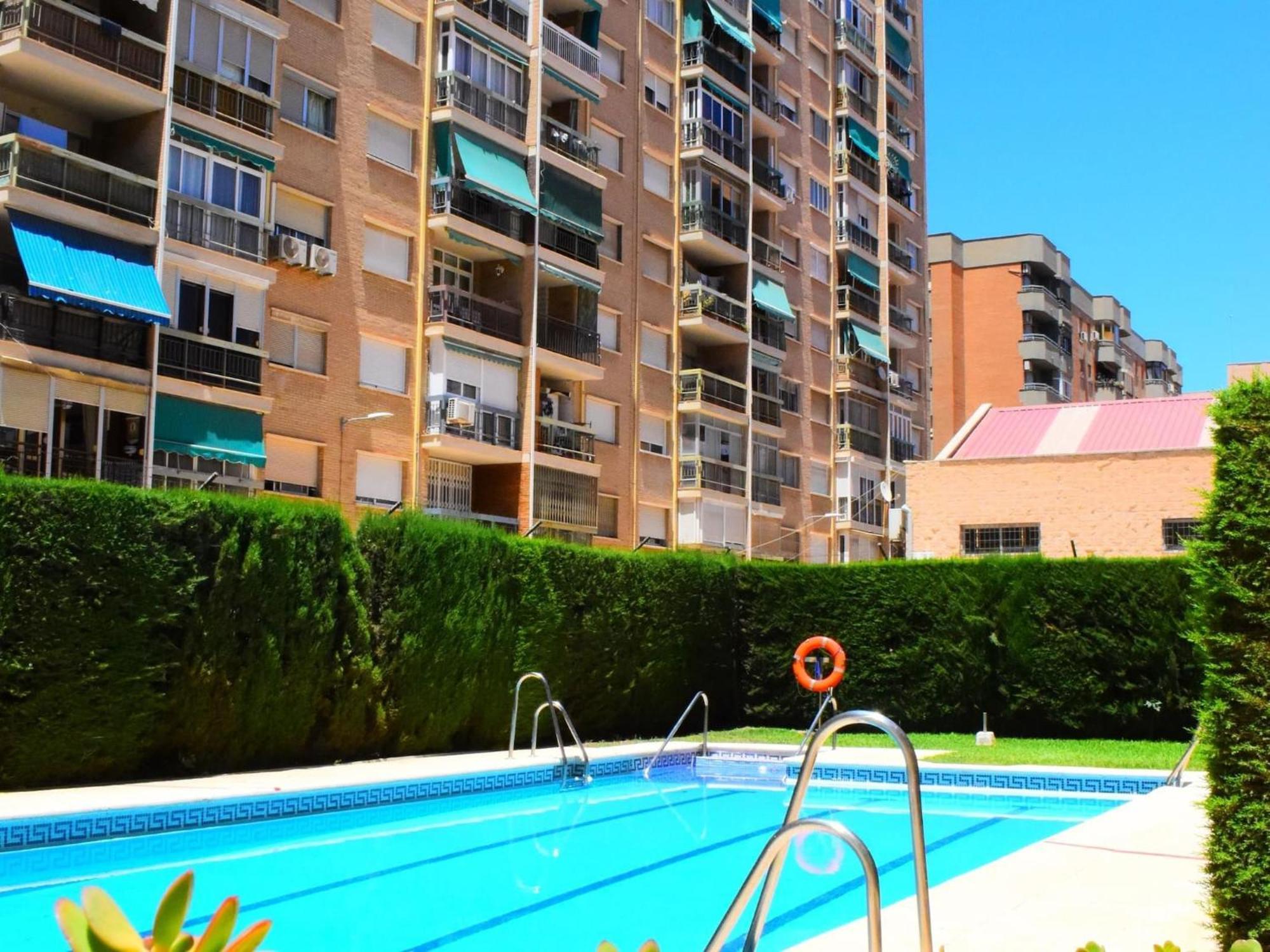 Amplio Y Luminoso Apartamento Cerca Del Centro Y La Playa Con Piscina Y Parking Privado Málaga Buitenkant foto